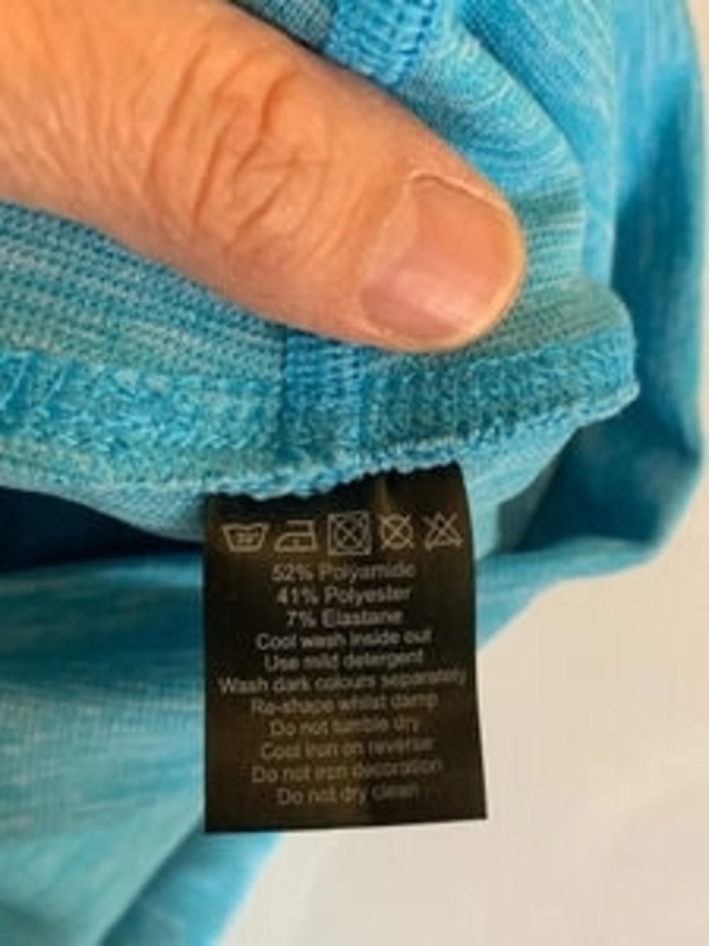 Kids Turquoise Leggings - Picture 7 of 9
